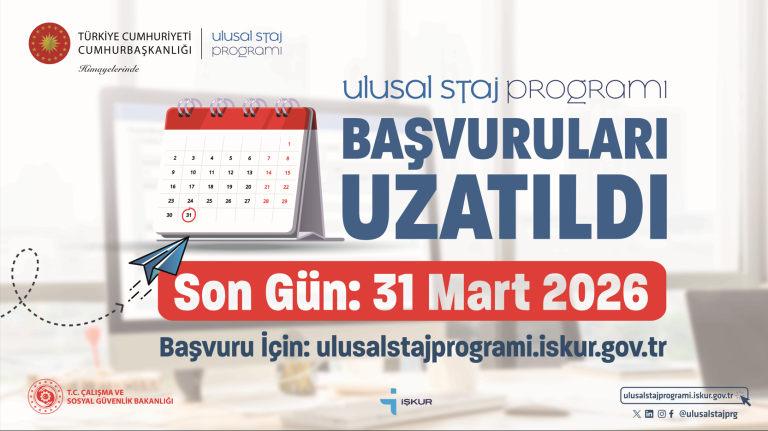 Staj Takvimi ve Ulusal Staj Programı