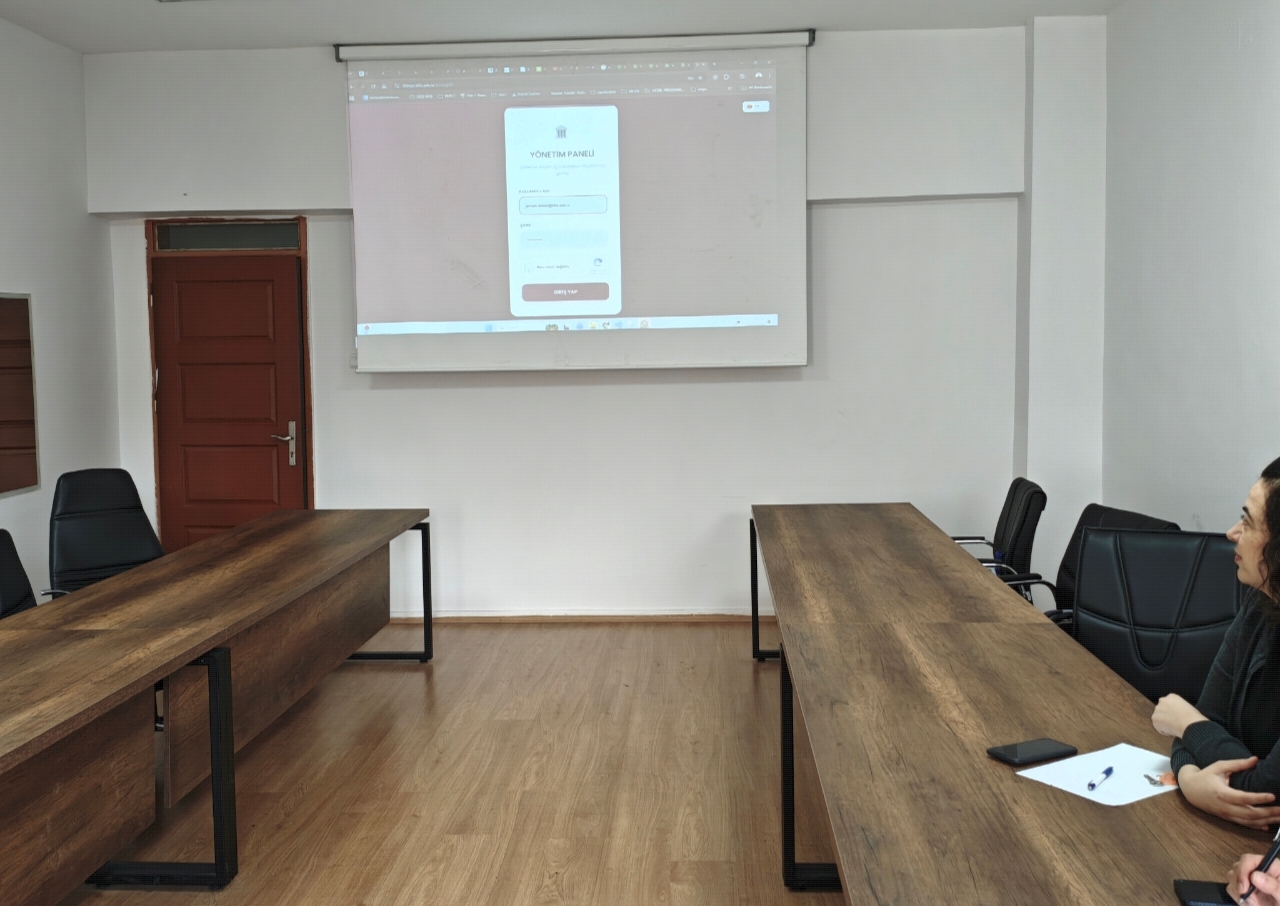 TBMYO Web Sayfasının Güncelliğine Yönelik Bilgilendirme Toplantısı Düzenlendi