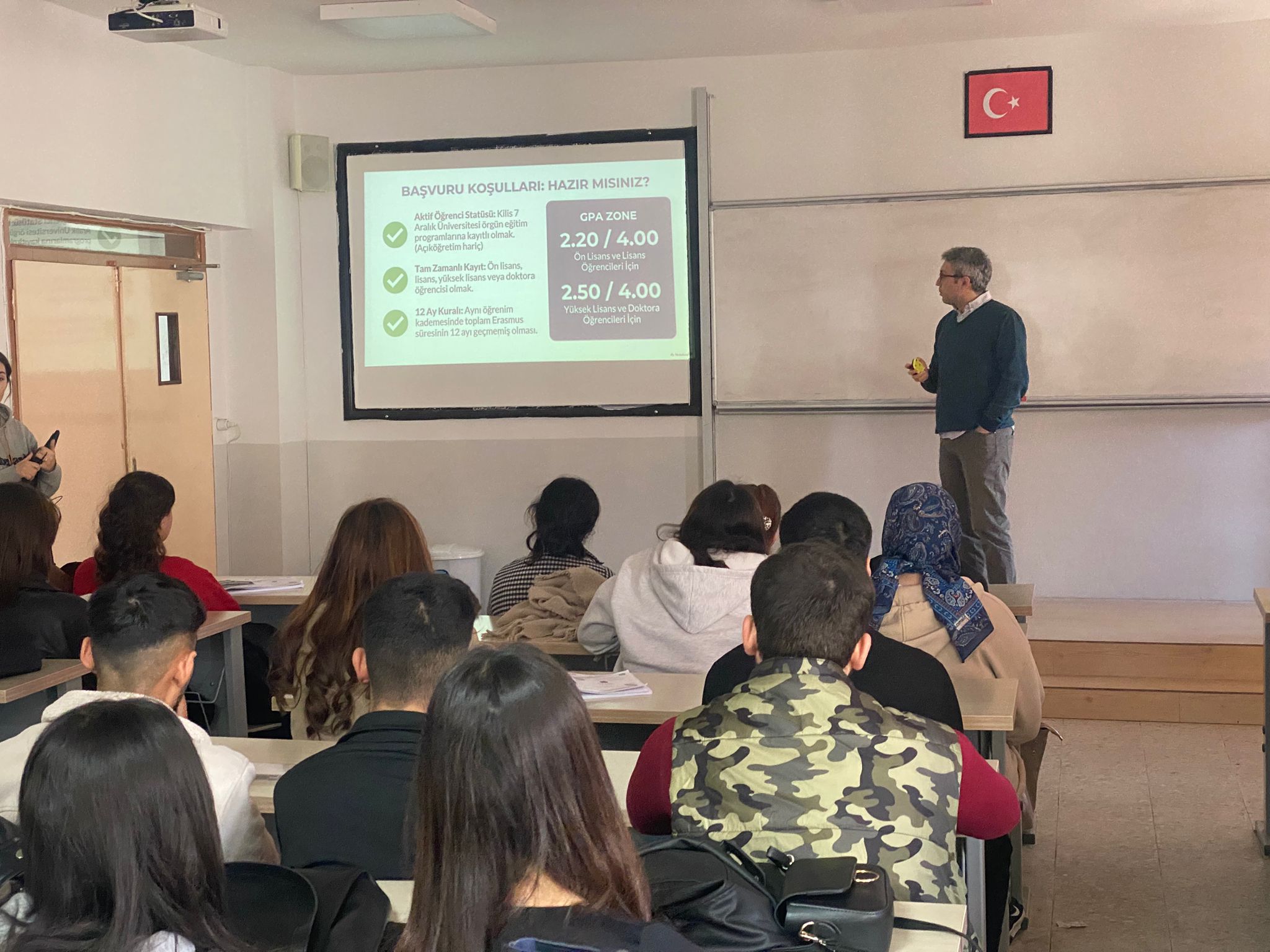 Mülkiyet Koruma ve Güvenlik Bölümü Öğrencilerine Yönelik Erasmus Bilgilendirme Toplantısı Yapıldı
